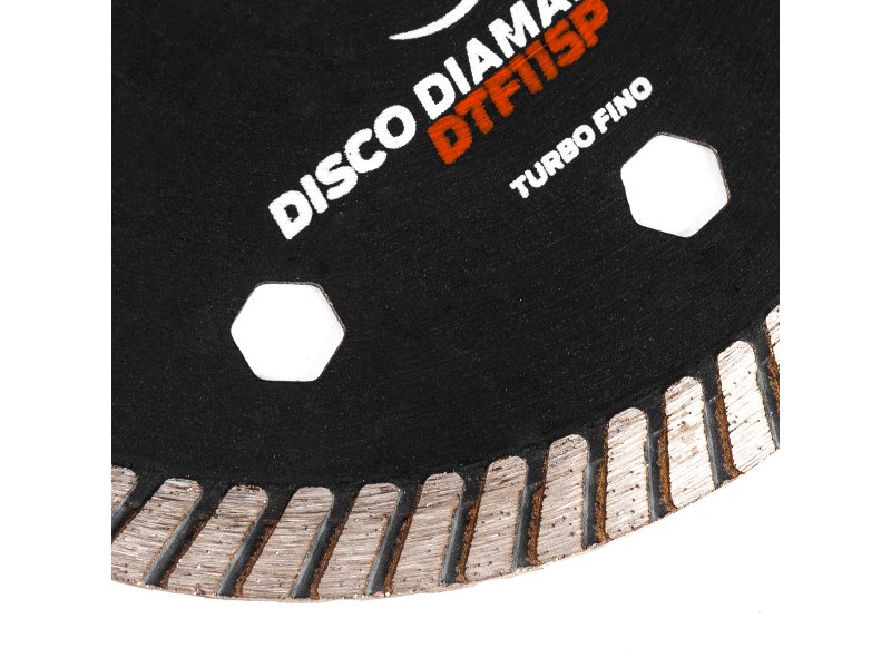 Disco Diamantado - Turbo Fino Hamilton Dt115f Porcelanato